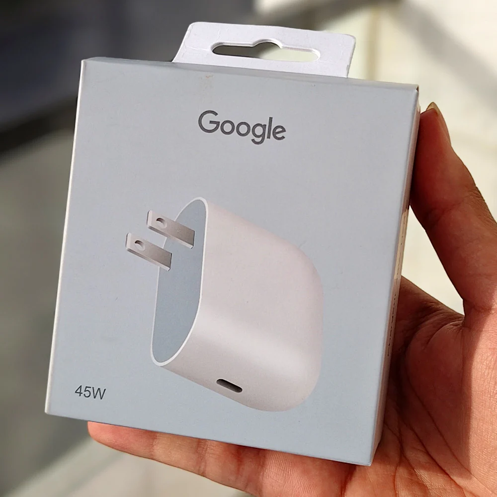 Google 45W USB-C Fast Charger — US or EU Plug